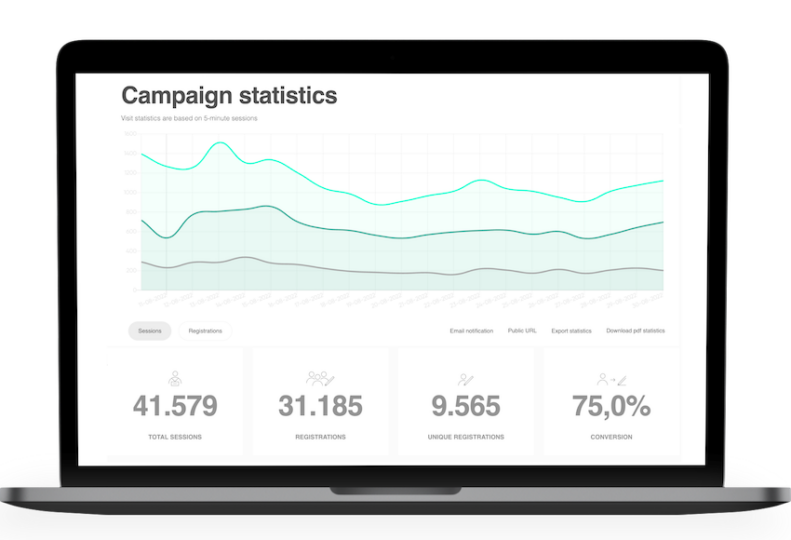Playable platform dashboard example