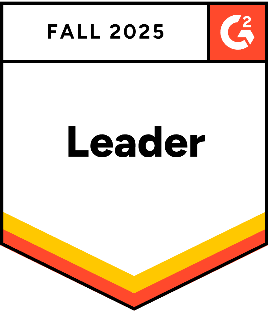 G2 Fall gamification leader badge for Playable